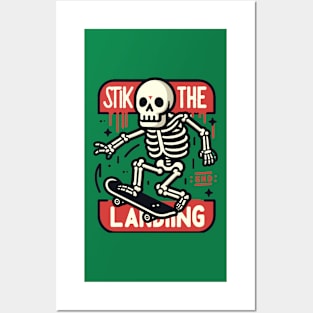 Stick The Landing Posters and Art